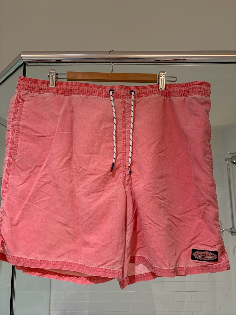 Vineyard Vines Coral Pink Swim Trunks